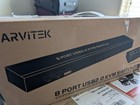 8 Port Vga Kvm Switch  Arvitek Rack Mount Console For 8 Pcs