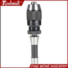 Drill Chuck 1 32 - 5 8  Jt6 Keyless Self Tighten Heavy Duty W r8 Shank Adapter