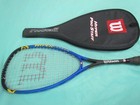 Wilson Hyper Pro Staff 165 Carbon Double Braid Squash Racquet W  Case  Mint