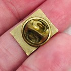 Small Vtg Budweiser Racing Beer Advertising Lapel Hat Pin
