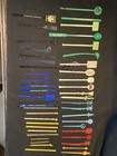   swizzle Sticks Cocktail Vintage Stirrers Lot