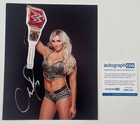 Charlotte Flair Signed Autograph Wwe Raw Champion 8x10 Photo W exact Proof   Coa