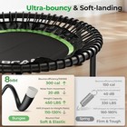 40  Fitness Rebounder Trampoline Bungee Exercise Trampoline For Adults