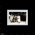 Old Vintage Photo Man Women Standing Outside In Field Original Snapshot Pic