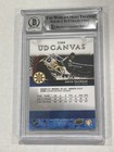 David Pastrnak Signed Upper Deck Ud Canvas Card Slabbed Beckett Ip Auto Bruins A