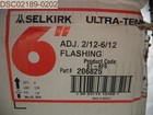 Qty 4 Selkirk 6  Ultra-temp Roof Flashing Adjustable 2 12-6 12 206825