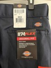 Dickies 874 Flex Men s Work Pants Navy 36x32 Flex Fabric Construction