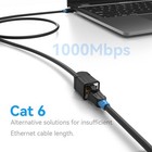 Ethernet Extension Cable 3ft Rj45 Male To Female Cat6 Sstp Computer Lan