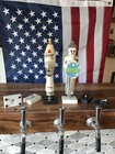 Beer Tap Handle Base Display Stand W bolt  Genuine Black Marble Size 2  X 3 