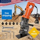 Heavy Duty Hydraulic Hole Puncher 1200w Electric Metal Punch Machine  110v  1 4 