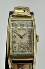 Vintage Hamilton 980 Art Deco 17j 10k Gold Filled Men   s Tank Watch Runs Original