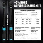 1 4  3 8 1 2  Torque Wrench Set 2-220nm Dual Direction Adjustable 72 Tooth New