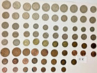  75 Lot   world Coins  Original Coinage  united Kingdom Collection 