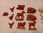 Vintage 1950s Marx  Farm Animals  Lot Of 19