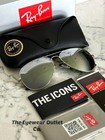 Store Display Rayban Aviator Silver Mirror  Rb3025 Standard    Large Men   Women