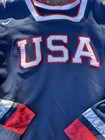 Nike Team Usa Hockey Jersey  2010 Olympics Vancouver Iihf Stitched Medium 12 14
