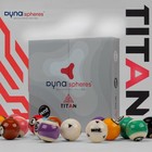 Dynaspheres Titan Phenolic Resin Pool Balls Set  Official Wnt Tournament