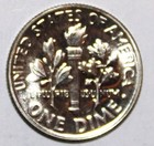 1957-p Roosevelt Dime - Proof -  8984d - Stock Photo - Free Shipping