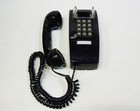 Cortelco 255400 Black Wall Mount Phone Corded Telephone Volume Message Indicator