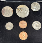 1978 Royal Canadian Mint 7-coin Double Cent Specimen Set Ogp - Original Case 