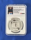 Chipper Jones 1 Oz  999 Fine Silver Round Highland Mint  5000 Upgraded Slab
