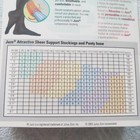 Juzo Attractive 12-16 - 15-20 Compression Stockings Sheer Panty Hose Size Color
