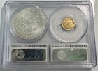 2016 Pcgs Ms70 Bimetallic Gold   Silver  1  5 First Day Issue Us Eagle This Set