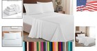 Luxury 1500 Thread Count Microfiber Full Sheet Set - Wrinkle-free   Deep Pocket
