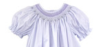 Nwt Petit Ami Lavender Purple Bishop Smocked Baby Girls 2pc Dress 24m 24 Months