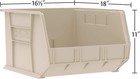 Akro-mils 30270 Akrobins Plastic Storage Bins  Space-saving Stackable Bins For G