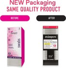  3 Pack Swisspers Biodegradable Cotton Swabs Eco Friendly Makeup Beauty Ear Care