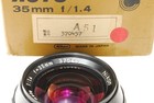  n Mint  box  Nikon Nikkor-n c Auto 35mm F 1 4 Non Ai Wide Angle Lens From Japan