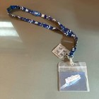 New Royal Caribbean Cruise Ship Lanyard With Metal Anchor Logo   Id Card Holder