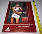 Anna Kournikova Signed 8x6 Adidas Promo Photo Tennis Superstar Autograph Auto  2