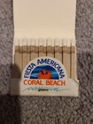 Vintage Lot Of 3 Matchbook Fiesta Americana Coral Beach Resort Cancun Mexico 
