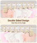 Double Sided Baby Closet Dividers For Newborn To 24 Months  7 Pcs