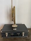 Vintage 1955 F e  Olds Studio Bb Cornet Early Fullerton Model With Bach Case