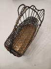 A Christofle Silver Plated Wine Bottle Basket