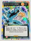 Dragon Ball Z Dbz Tcg Panini Promo P15 Saiyan Body Blow Foil  heroes  Holo Card