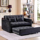 Modern 3-in-1 Sofa Bed   Convertible Sleeper Couch With Pull-out   Recliner