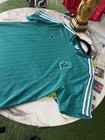 Adidas Liverpool Fc Soccer Jersey Shirt Green Pinstripe Football Club Size M
