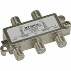 New Dynex Dx-hz705 4-way Coaxial Cable Coax Splitter Satellite Antenna 5-2050mhz