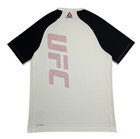 Reebok Ufc Speedwick Training Shirt Men   s Size M White Black Short Sleeve New