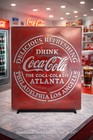 Coca Cola Metal Sign     Hand Cast Aluminum Relief Wall Art 20x24 Vintage