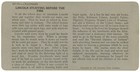 President Stereoview - Abraham Lincoln In Cabin - Keystone H Series 1920s