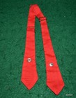 Vintage Girl Scout Uniform Tie - Red