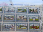 1939 N Y World s Fair Poster Stamp Set Of 54 W  Original Envelope