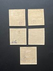 Poland 1919 Scott  P1-p5 5v   Mint Hinged Cv 346 50
