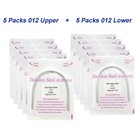 100pcs Dental Arcos De Ortodoncia Niti Acero Natural Form Redondos Rectangular