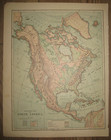 Dated 1875-1879  15 Handcolored Maps Of The United States And The World